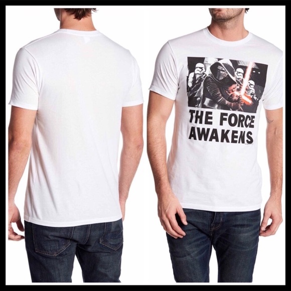 STAR WARS WHITE TEE SHORT SLEEVES T-SHIRT A2C - Picture 5 of 8